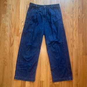 J. Crew Women’s Wide-Leg Denim Trousers